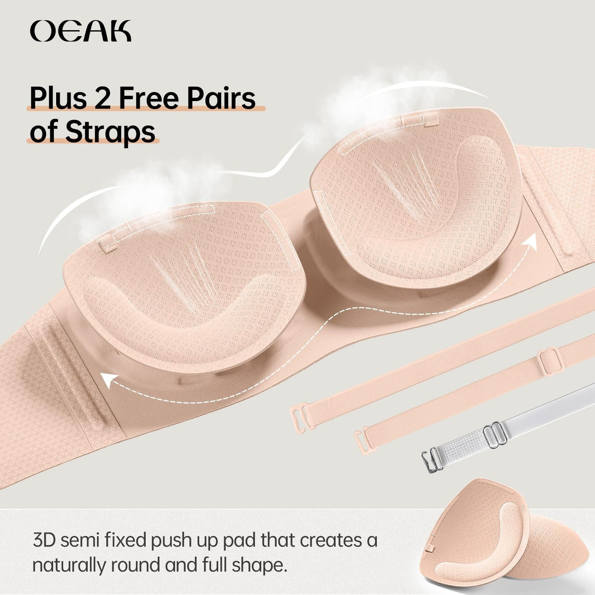 Strapless Tube Bra