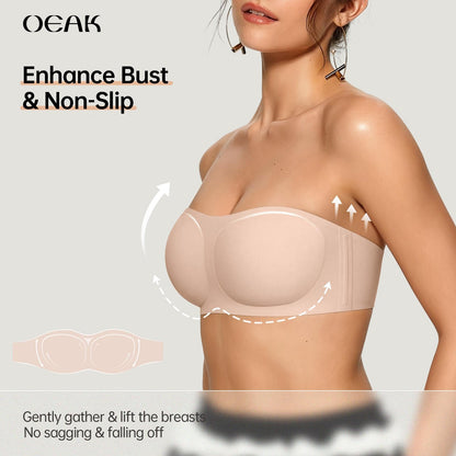Strapless Tube Bra